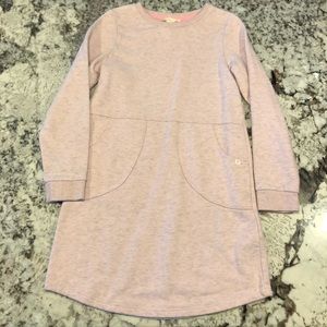 H&M girls sweatshirt dress Sz 6-8
